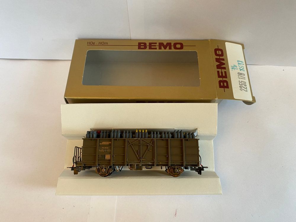 Bemo Modelleisenbahnen: BEMO 2255 178 RhB Fb 8518 – Neu (gemäss Beschreibung) aus Wettingen von Mobacram 6