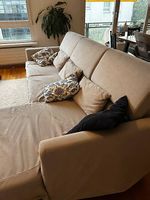 3er Sofa mit Récamiere links