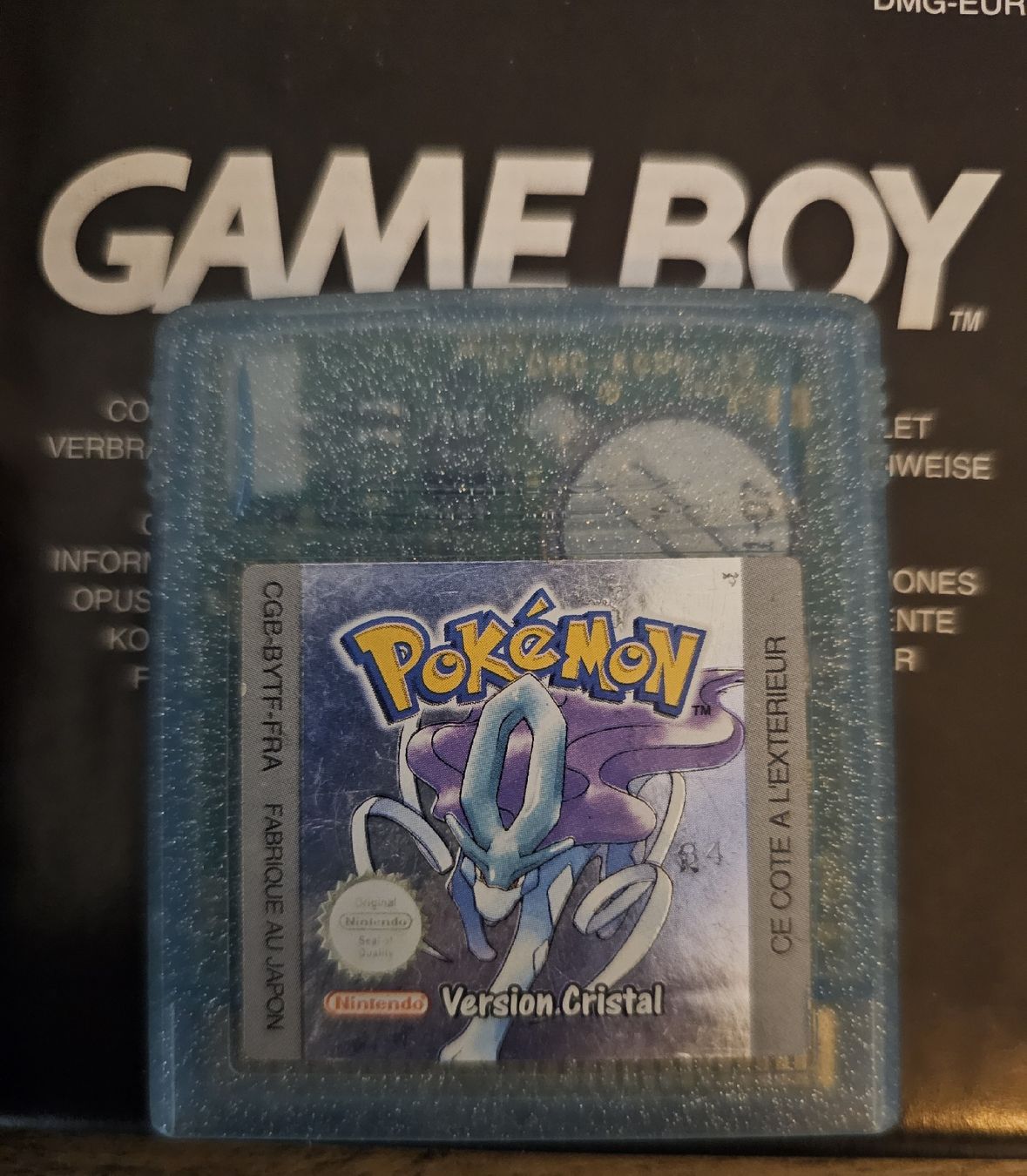 Pokémon Giochi: pokemon version cristal FR en boite gameboy sans cale – Usato da Pully venduto da RandomZero 2