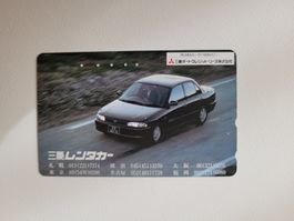 Telefonkarte Japan "Auto"