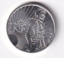 Frankreich 5 euro 2008 ss-vorz 10.5g. 900/1000