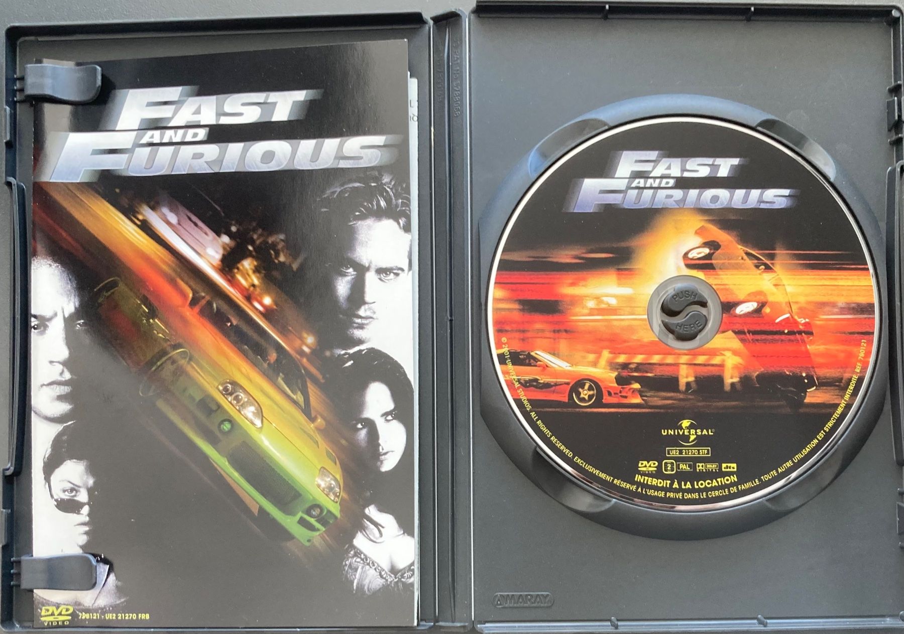 Tous les DVDs: FAST AND FURIOUS – D'occasion à Poliez-Pittet par Newtown-Records 2