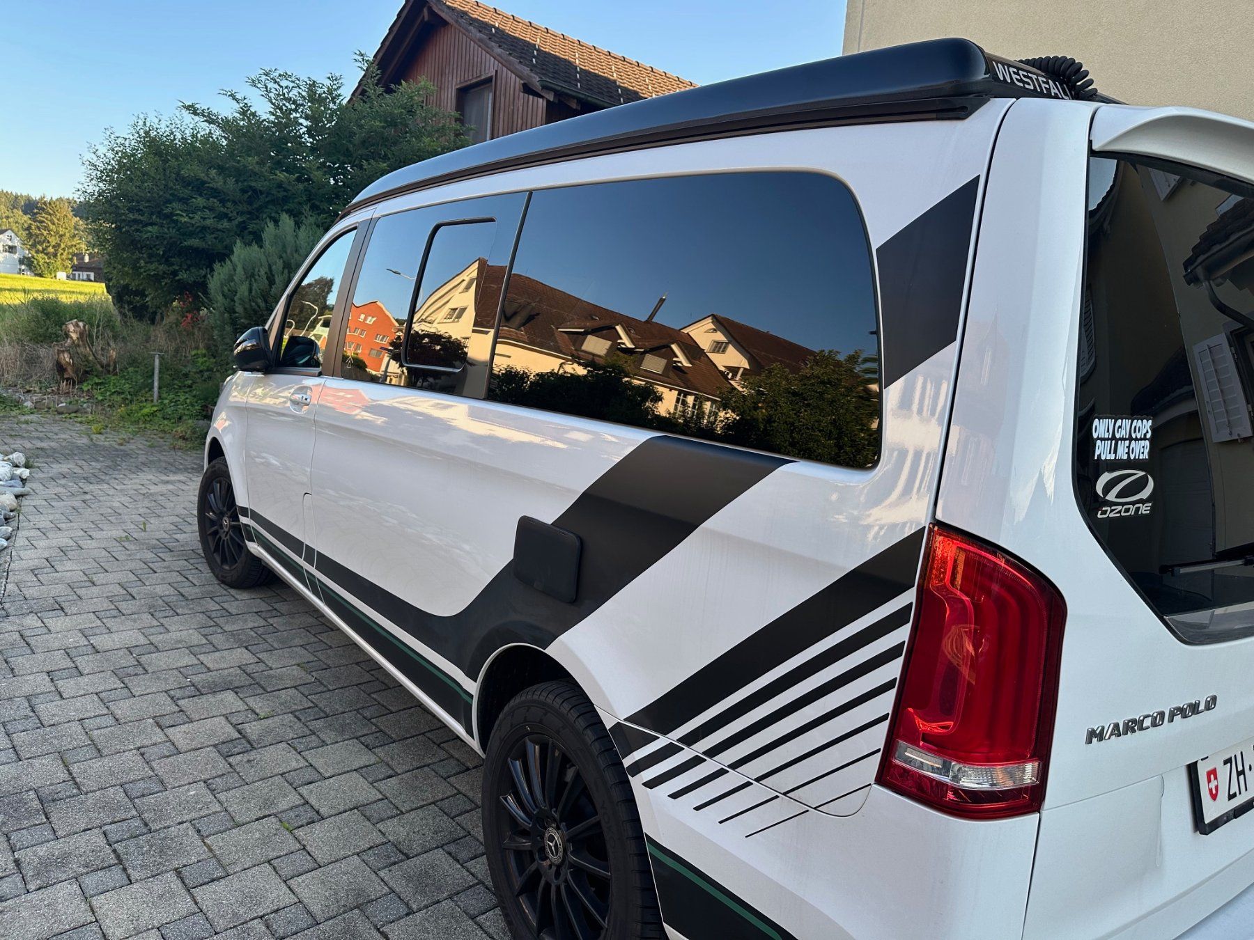 Mercedes-Benz Camping Fahrzeuge: Mercedes-Benz Marco Polo 300d 4Matic, AMG Linie (MP 300d 4M) – Gebraucht aus Hittnau von domi.wettstein