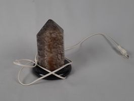 Fluorit Obelisk Lampe