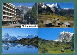 Grindelwald, 4 Ansichten, ungelaufen, Grossformat, ca. 1975