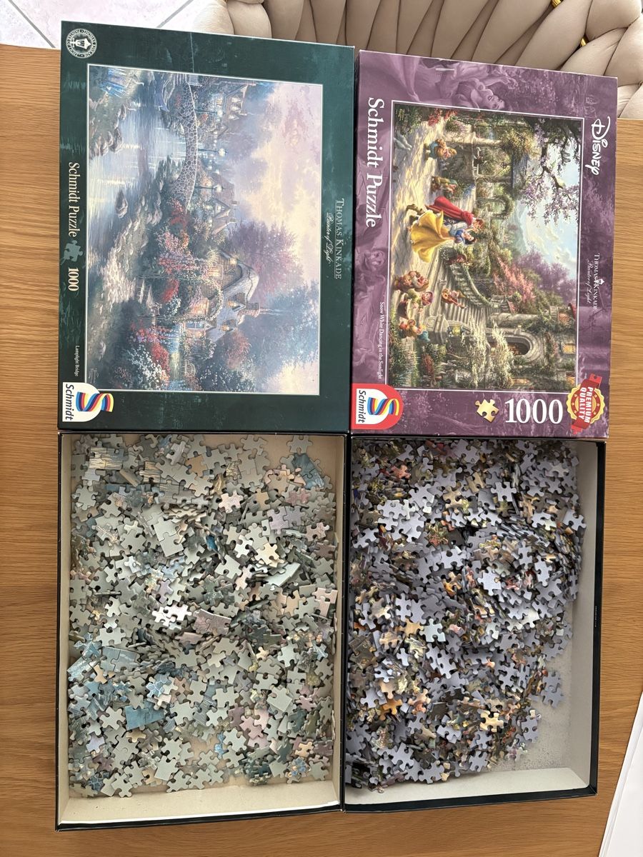 Disney Puzzles: Schmidt Puzzle Thomas Kinkade 1000 pezzi – Gebraucht aus S. Antonino von LIKA91 2