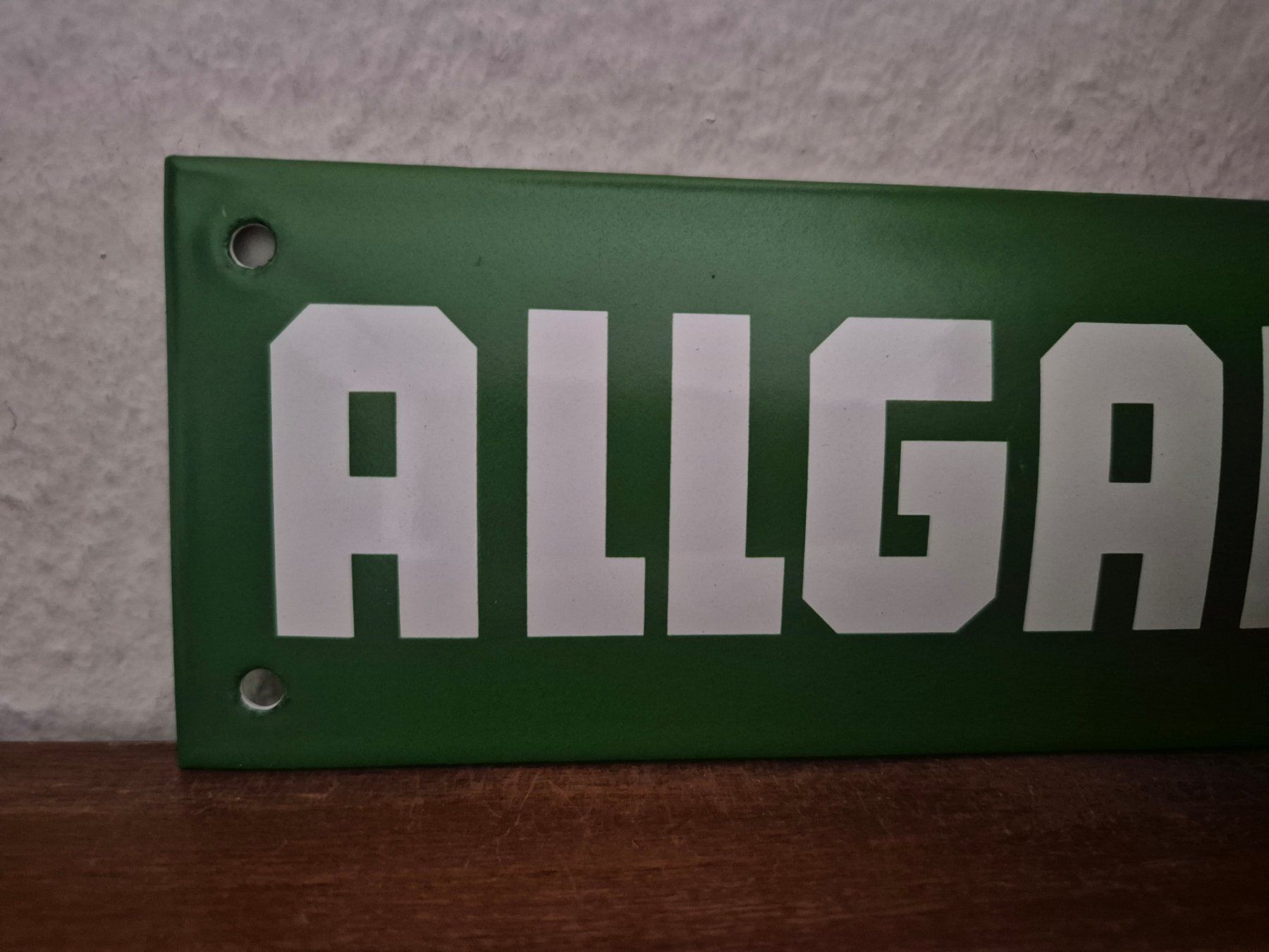 Insegne: Emailschild Allgaier Traktor Schlepper Garage Emaille Schild – Nuovo (secondo la descrizione) da Schaffhausen venduto da pfanis09 1