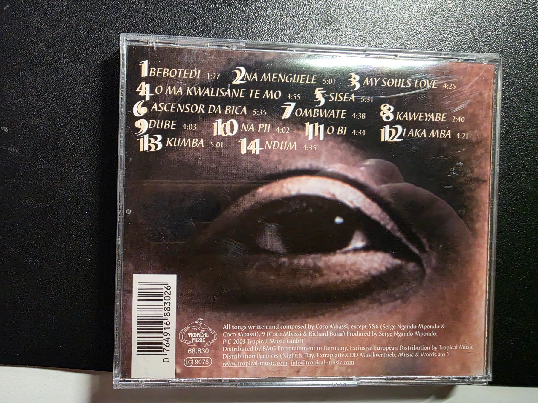 CD: CD - Coco Mbassi - SISEA - 2003 – Usato da Walterswil BE venduto da Lonitti 1