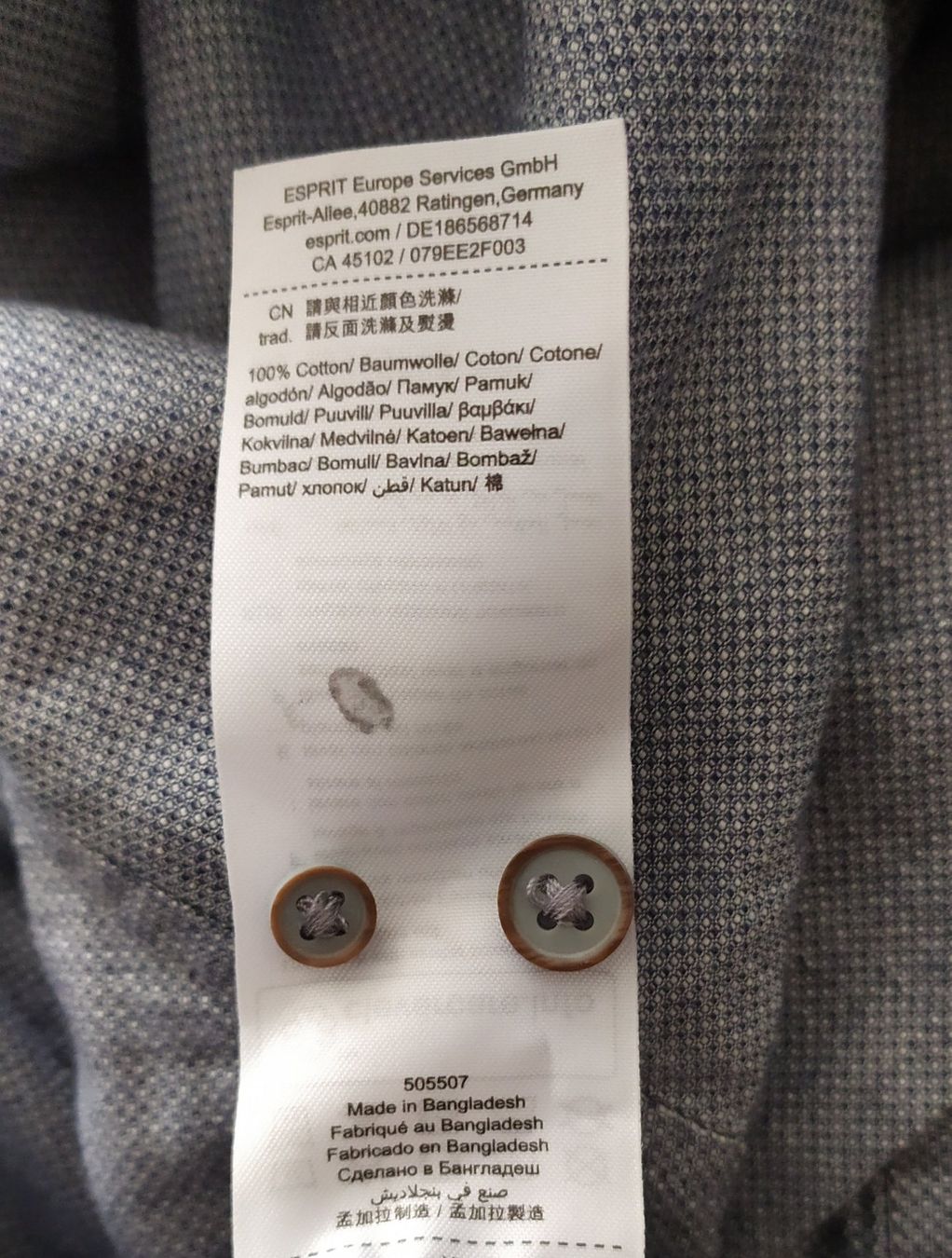 Esprit Camicie: Hemd ESPRIT Gr. 3XL – Nuovo (secondo la descrizione) da Chezard St-Martin venduto da Loucail 3