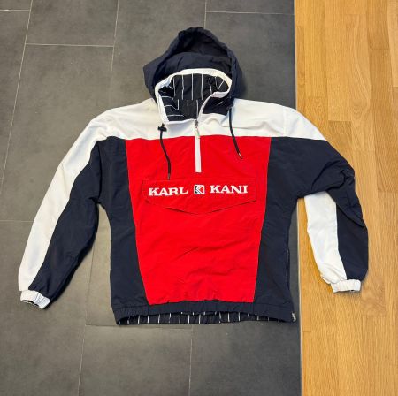 Karl Kani Jacke mit Kapuze / 2-seitig anziehbar (Grösse M)