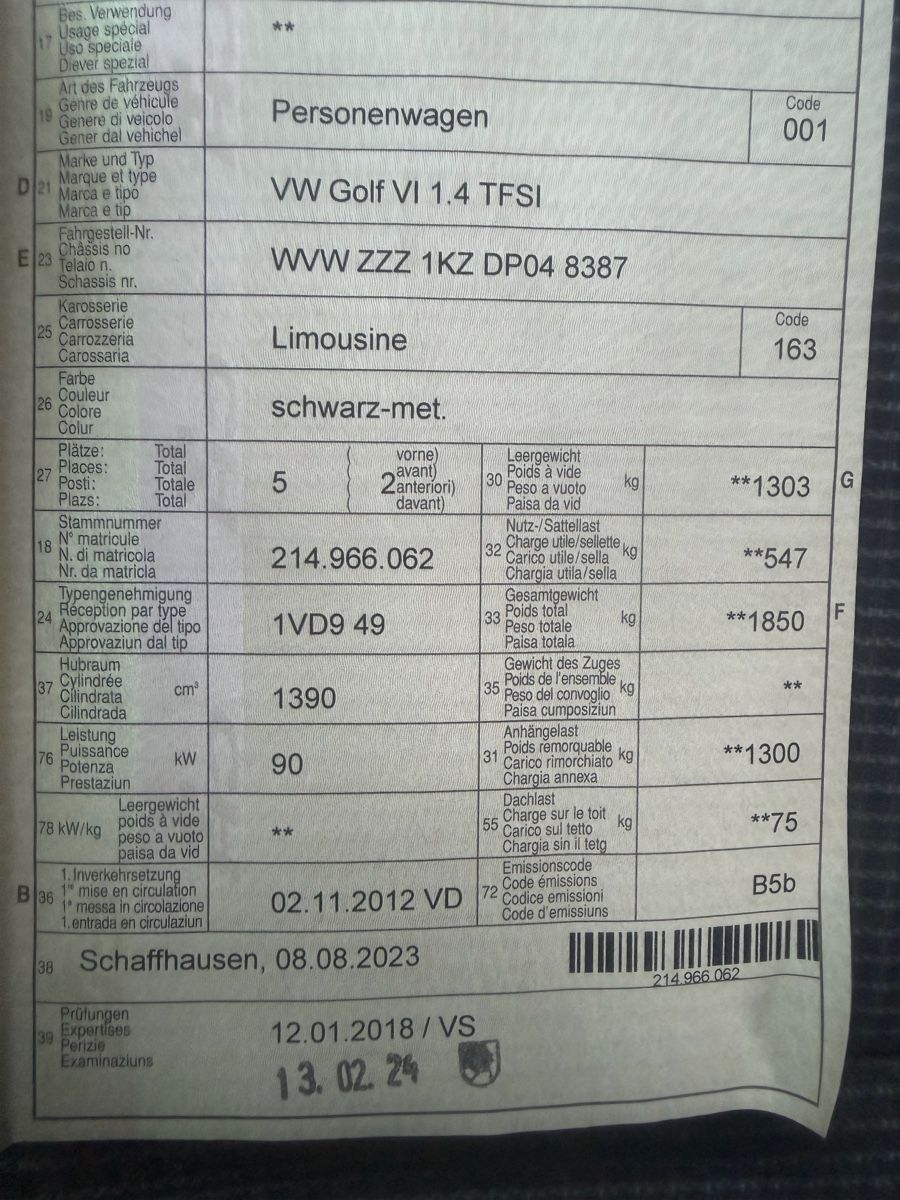 VW Automobili: VW  Golf 6 – Usato da Beringen venduto da Plyer82 8