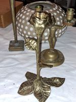 antiker Kerzenständer Rose