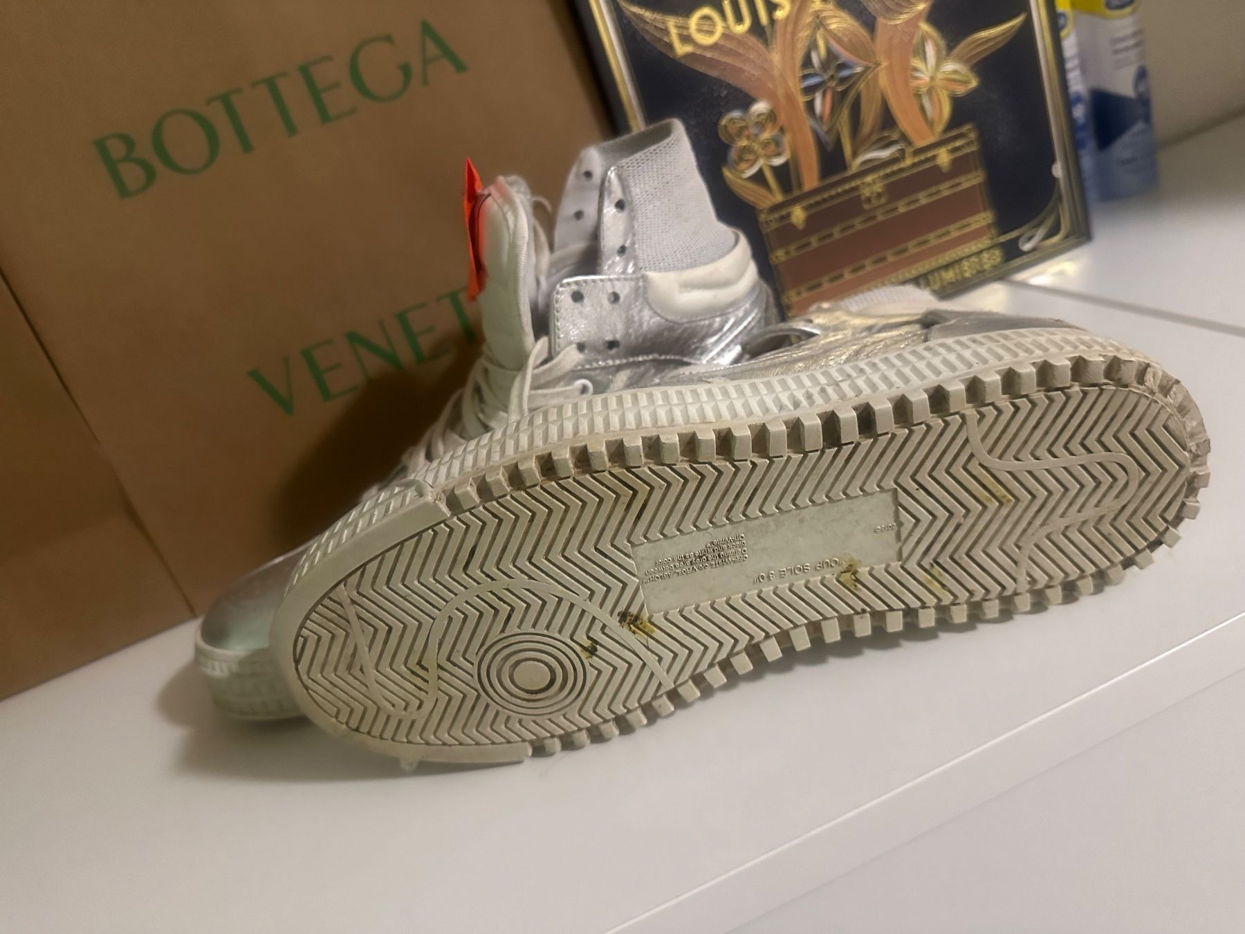 Off-White Scarpe da uomo: Off-White CUP SOLE 3.0 Sneaker Silber – Usato da Monte Carasso venduto da cilliss 5