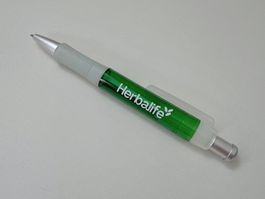 Herbalife - Penna nera a sfera con clip, 1 pz.