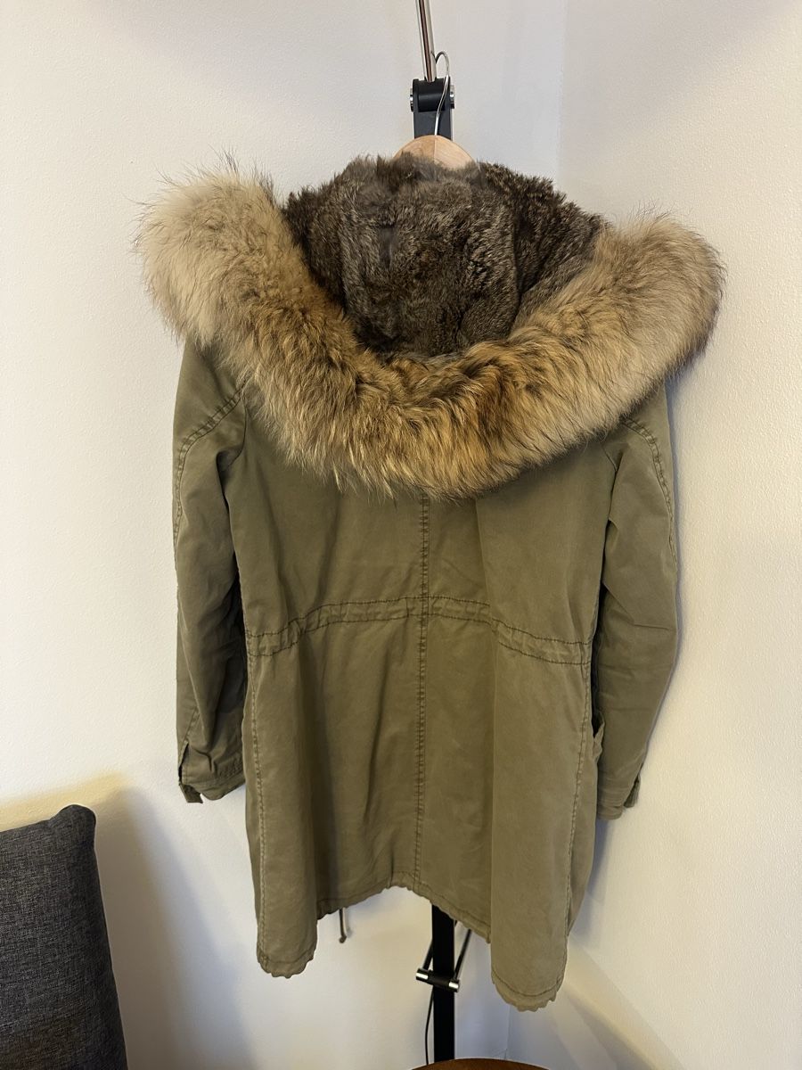 Cappotti: Blonde No. 8 Winter Parka with rabbit fur – Usato da Oberwil b. Zug venduto da An_you78 1