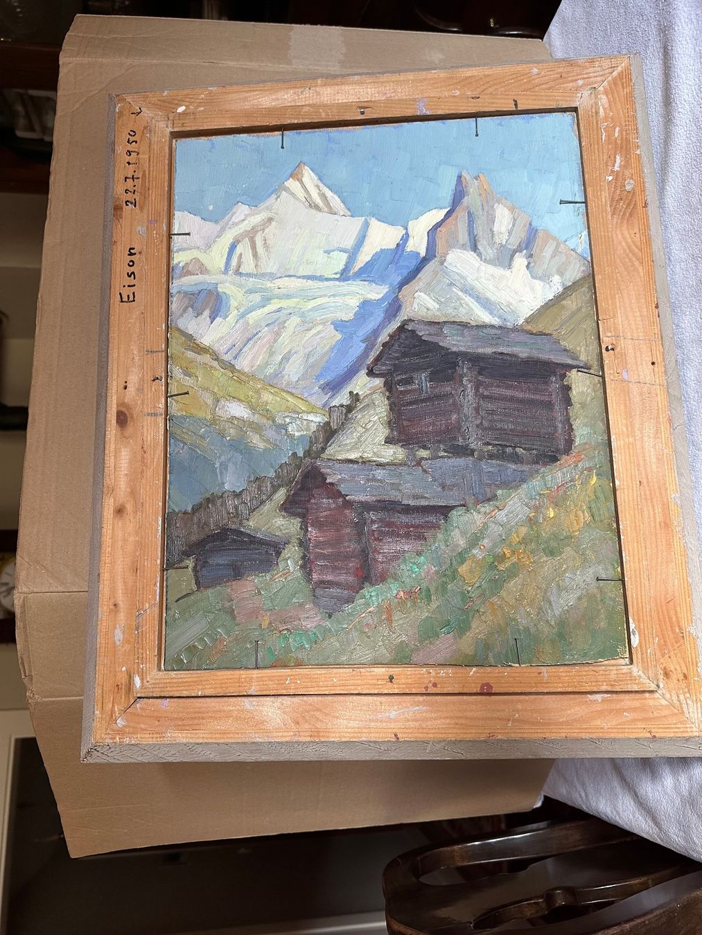 Gemälde: Tableau Walter Bugnon "Eizon" – Gebraucht aus Ste-Croix von mjmg 1