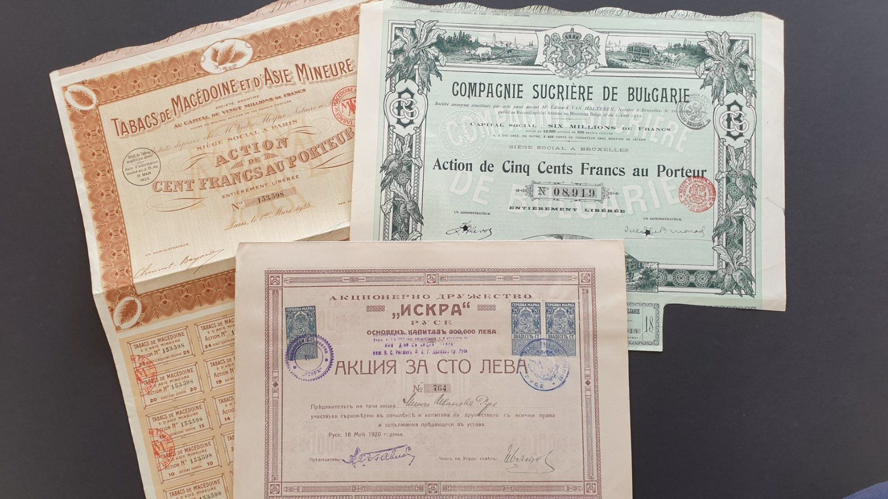 Documenti: Bulgarien. Mazedonien. – Usato da Goldach venduto da armando_r