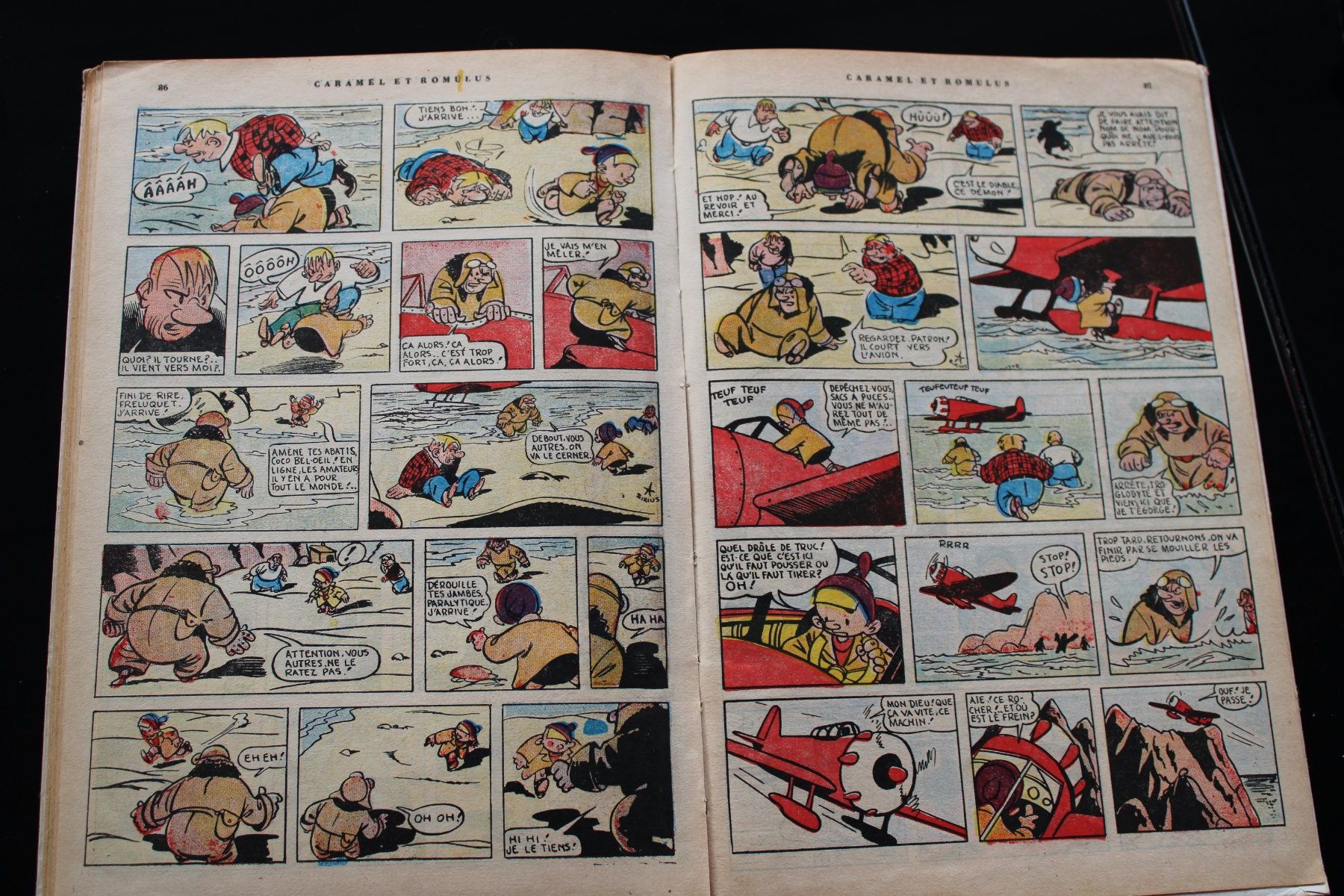 Fumetti: Caramel et Romulus BD Editions J. Dupuis – Usato da Colombier NE venduto da jeventph 9