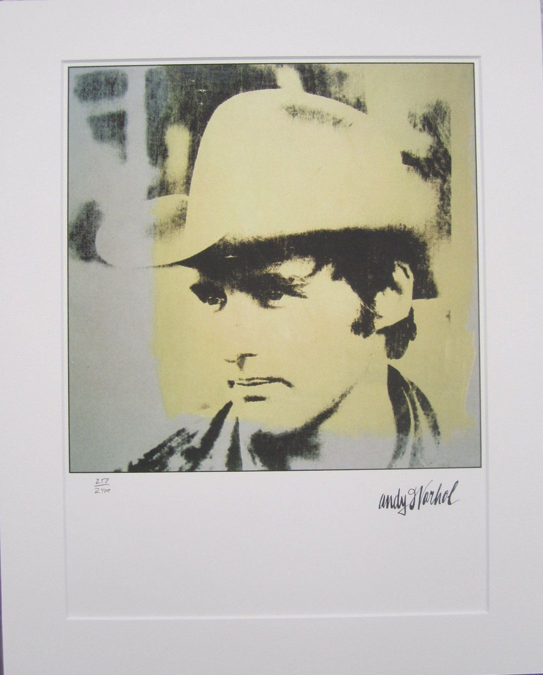Grafica & Litografie: Andy WARHOL Dennis Hopper Lithographie – Usato da Staad SG venduto da 4bu4