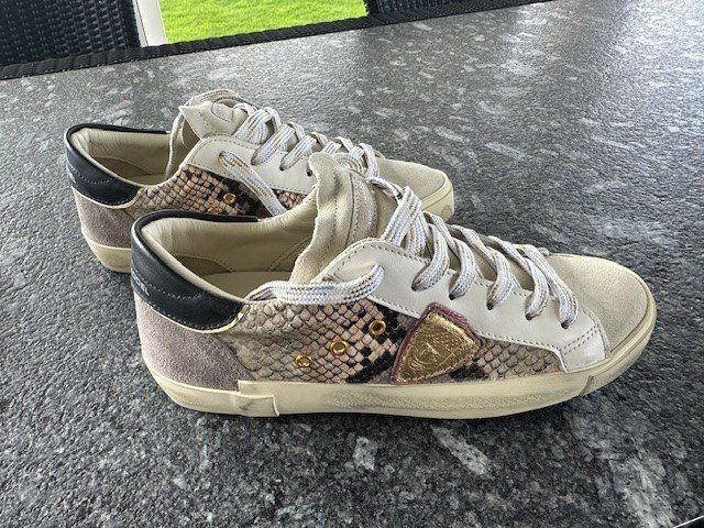 Damenschuhe: Original Philippe Model Sneaker Gr. 38 in beige - neu – Neu (gemäss Beschreibung) aus Watt von MilaKimba 3