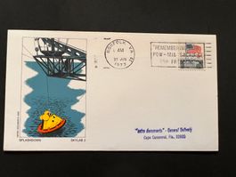 USA Skylab Astronauten Raumfahrt FDC 1973   (P727)