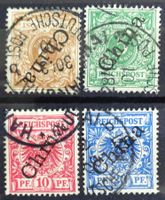 Deutsche Post in CHINA 1898: 3–20 Pf., O