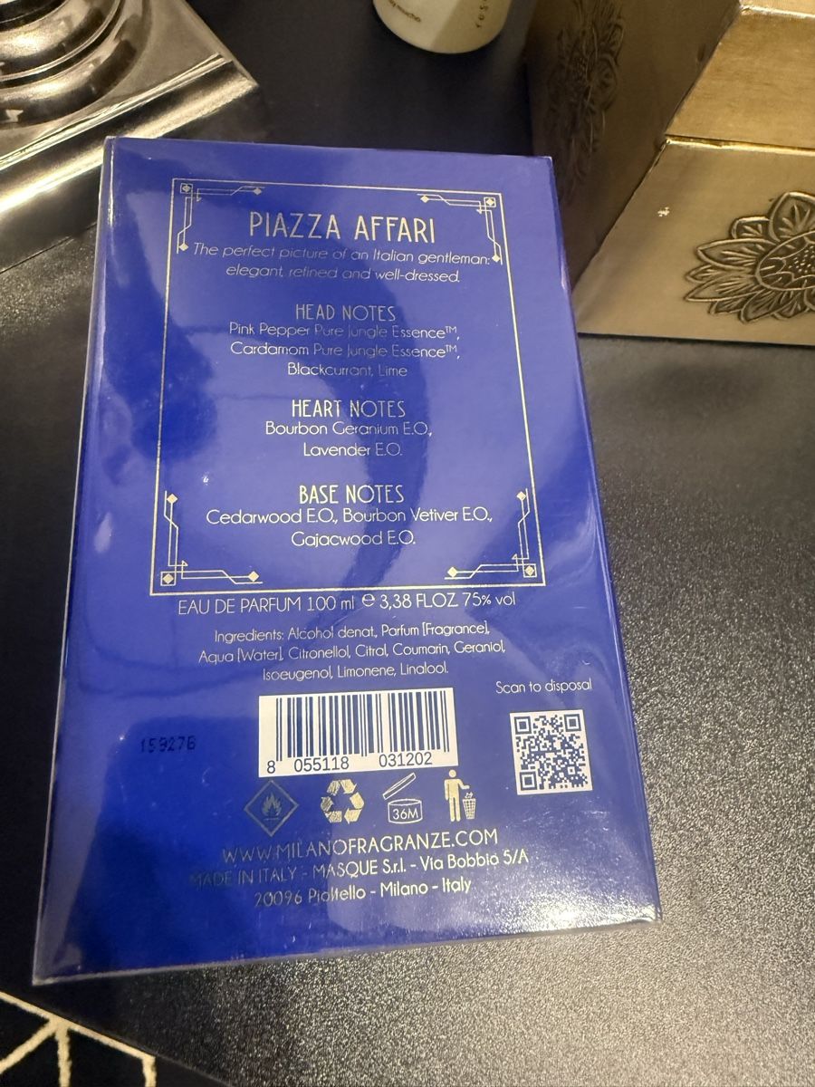 Profumi & Eau de Toilette: Piazza affari Milano Fragranze – Nuovo e nell'imballaggio originale da Pfäffikon ZH venduto da saroxs 1
