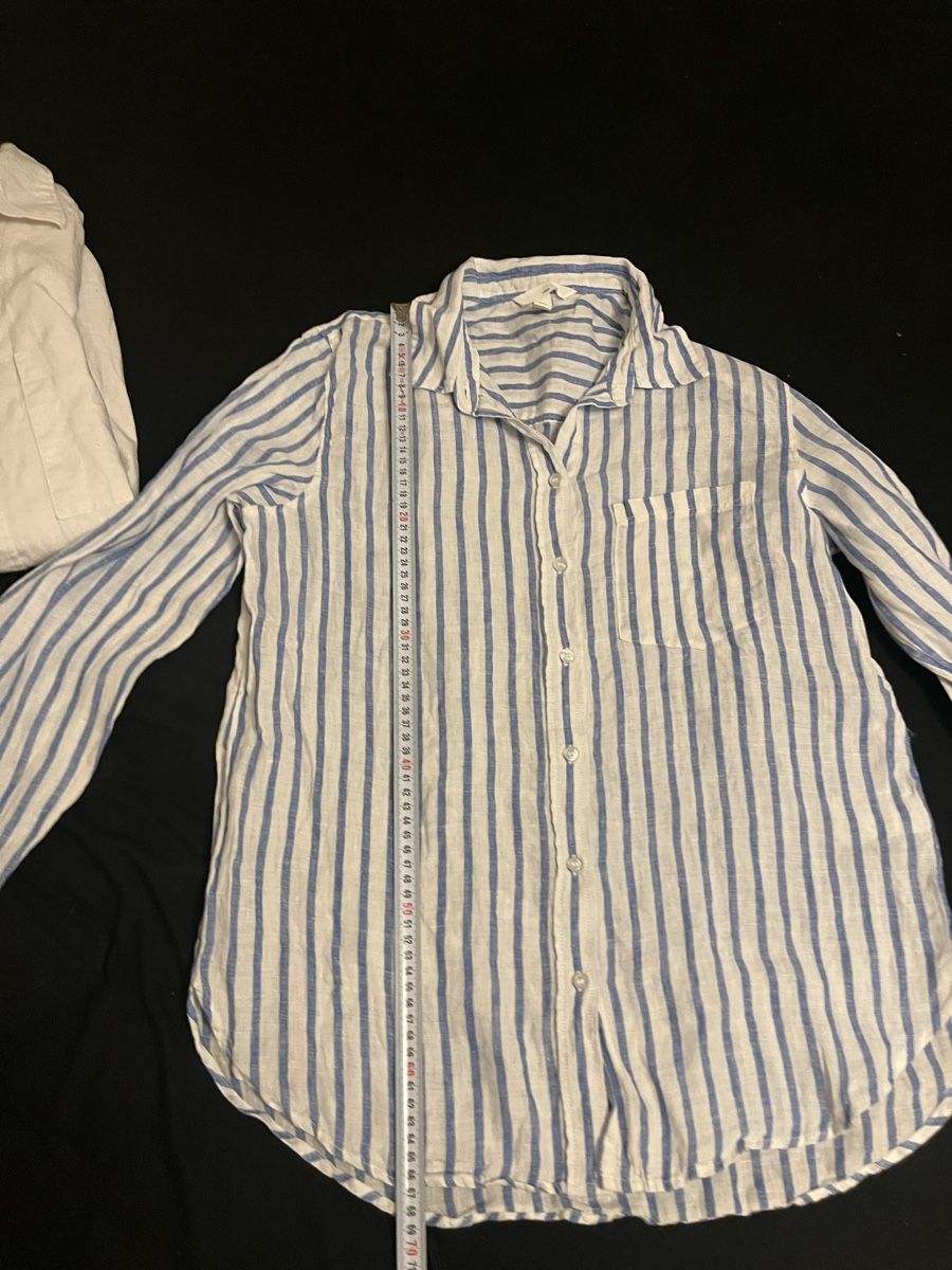 H&M Lots de vêtements: 2 Hemden Langarm Weiss und Gestreift  – Neuf (Voir description) à Olten par sae_82z2 5