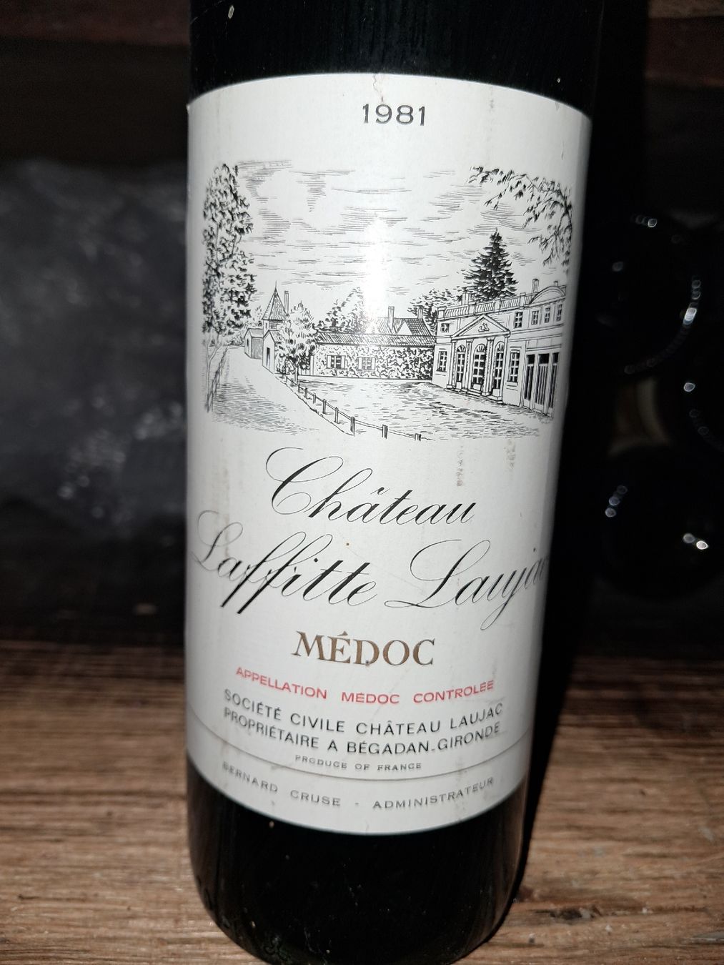 Lafite Wein: Château Laffitte Laujac Médoc 1981 – Neu und originalverpackt aus Le locle von juliensaran