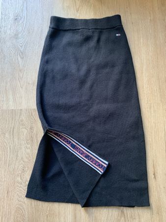 Jupe midi avec fente tommy hilfiger