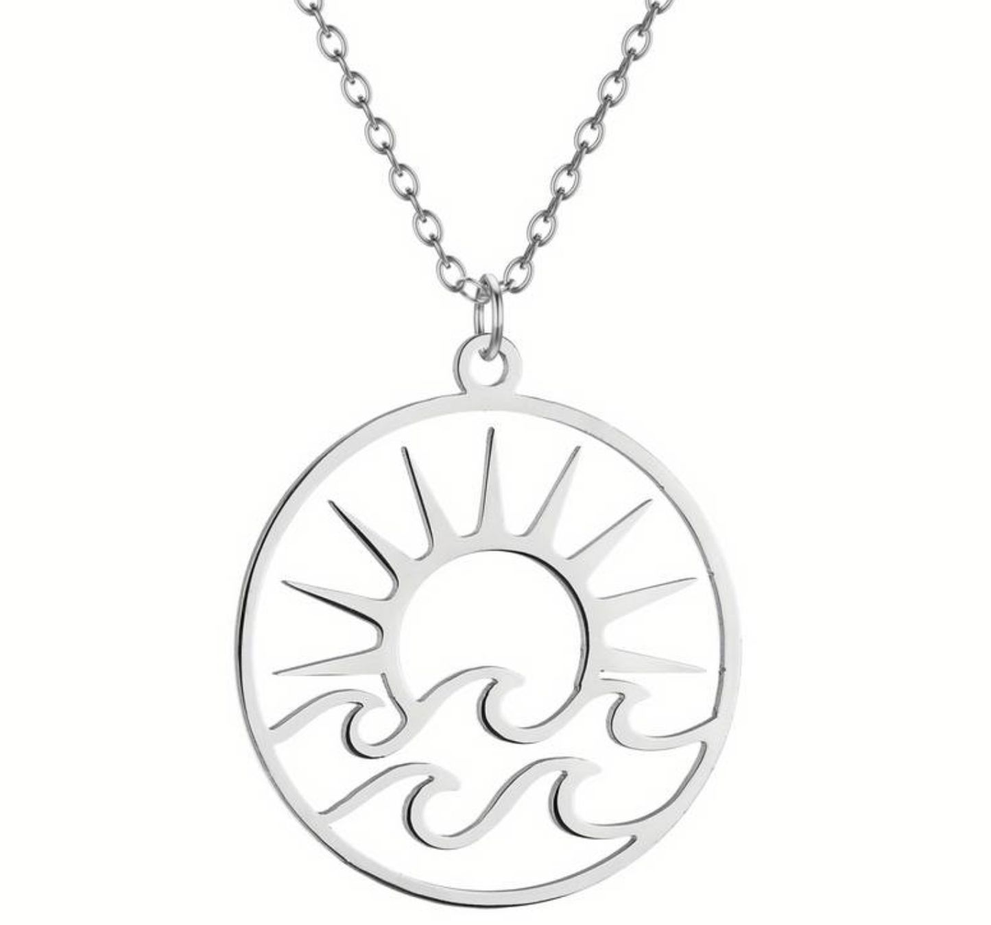 Catenine: Kette Sun -Waves - Gold Vibes (Gold oder silber) – Usato da Laufen venduto da Bellavitaboom 4