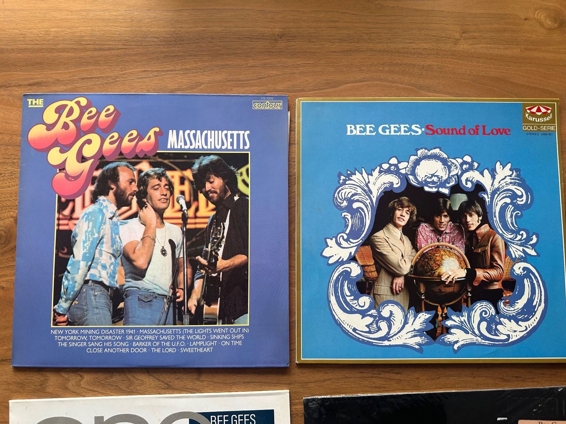 Dischi in vinile: 4 LP: Bee Gees und 1 LP Robin Gibb – Usato da Amriswil venduto da Valk1 1