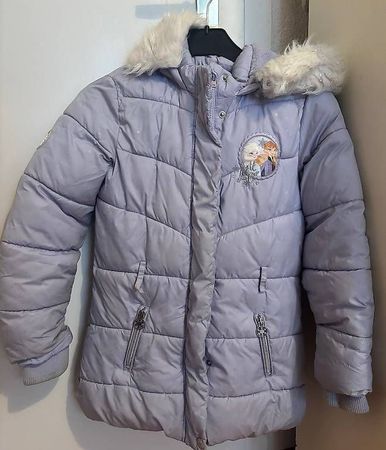 Jolie Doudoune Reine des neiges Violet - taille 140 (10ans)