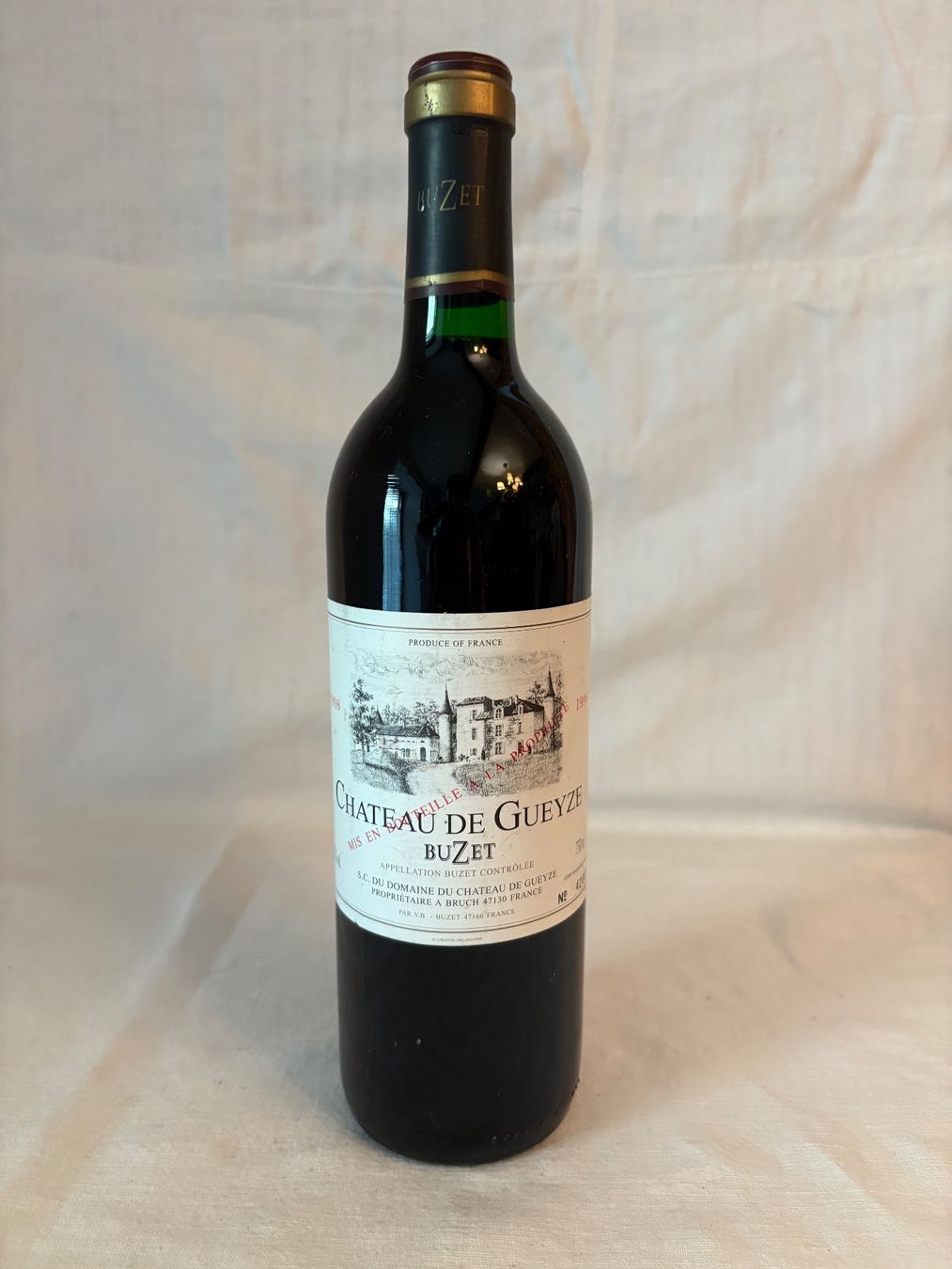 Vino: Château de Gueyze 1998 – Usato da Vers-chez-Perrin venduto da David.23