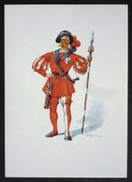 Standesläufer von GLARUS Kostüm XVI. Jh.