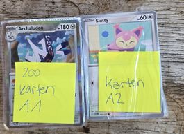200 Pokemonkarten keine doppel