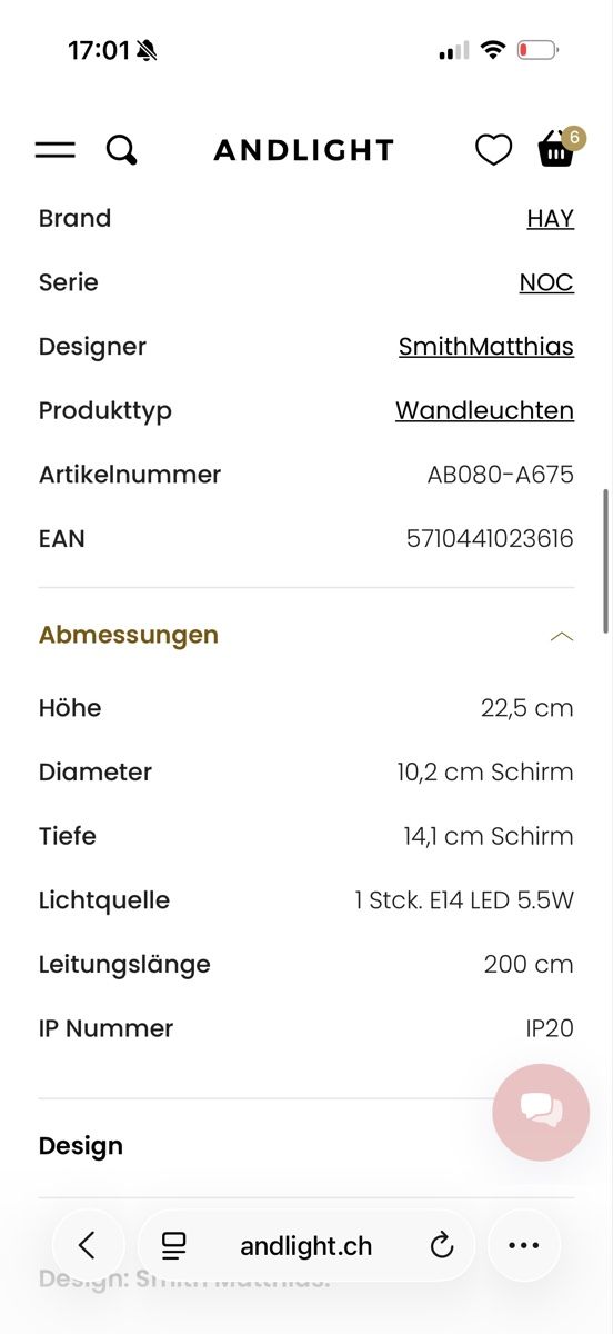 Hay Lampade: Hay Lampe – Usato da Arlesheim venduto da COMA14 3