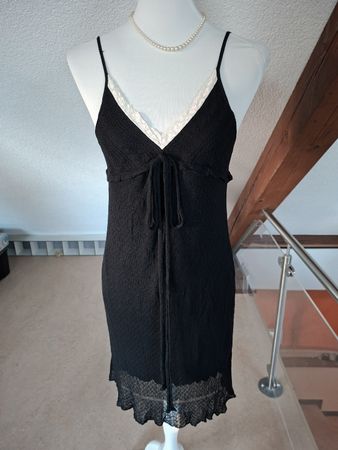 Kookai Sommerkleid, Gr. 2 (ca.36/38), Schwarz, Viscose
