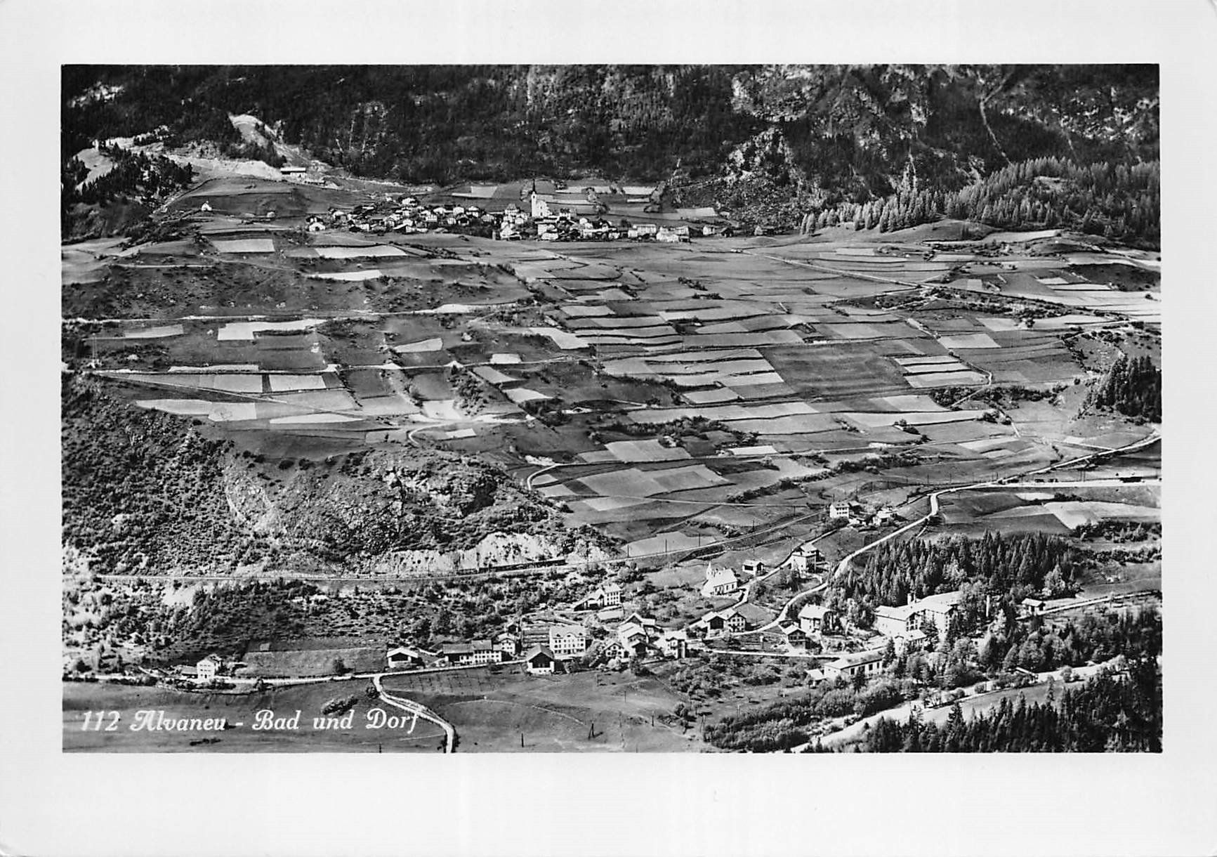 Cartes postales: Alvaneu, Bad und Dorf – D'occasion à Ottikon b.Kemptth. par Neptun1974