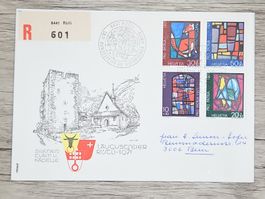CL17 Enveloppe + Timbre Suisse 1971