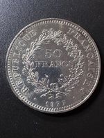 50 francs Hercule, argent, 1977