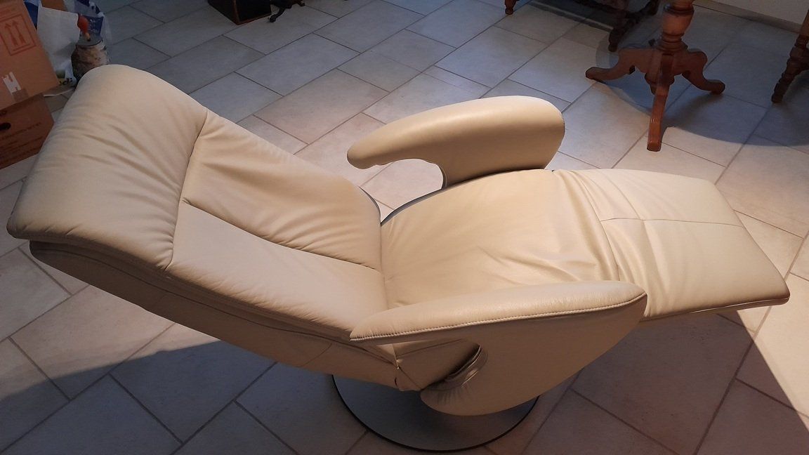 Fauteuils: Relaxsessel Hukla Echtleder – D'occasion à Böckten par Glevum 2