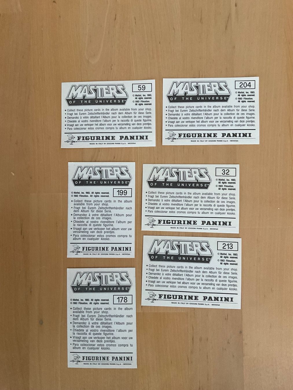 Panini Sammelbilder & Trading cards: Master of the Universe Panini – Neu (gemäss Beschreibung) aus Alpnach Dorf von Oli016 1