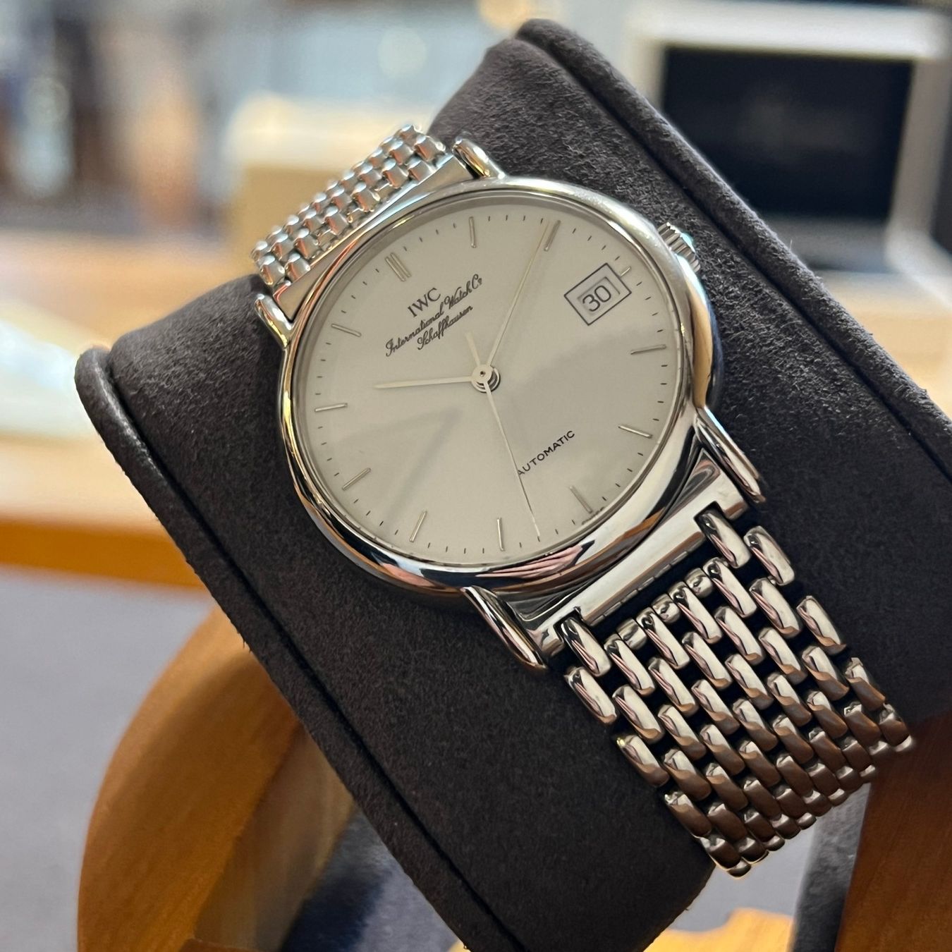 IWC Uhren: IWC Portofino Automatic White Dial Full Set 3513 – Gebraucht aus Carouge GE von Watchaser 7