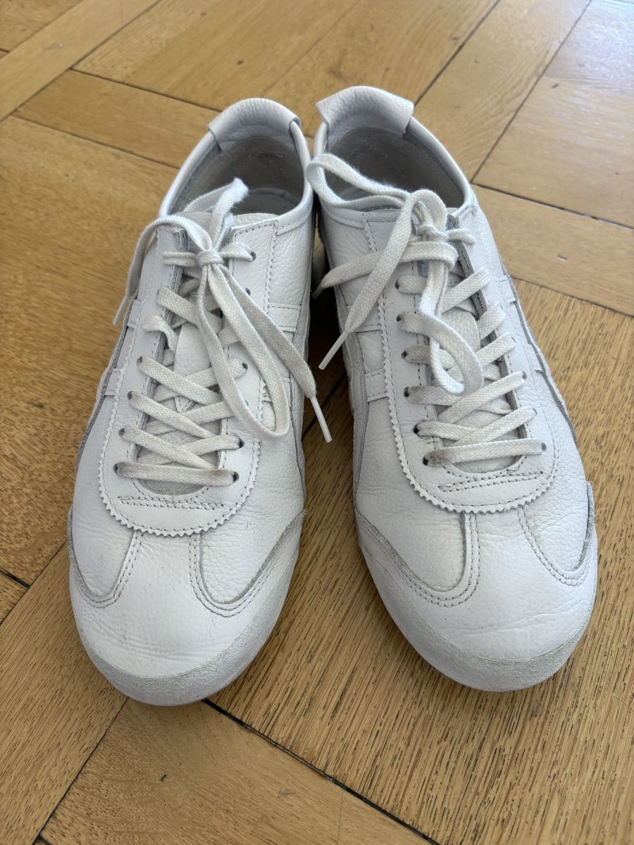 Onitsuka Scarpe da uomo: Onitsuka Tiger Mexico 66 white/white Gr. 42.5 – Nuovo (secondo la descrizione) da Männedorf venduto da artheMISS 1