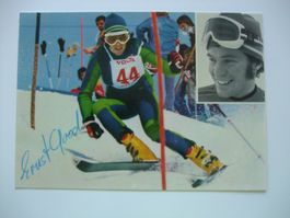 ERNST GOOD (CH) AUTOGRAMMKARTE TOP