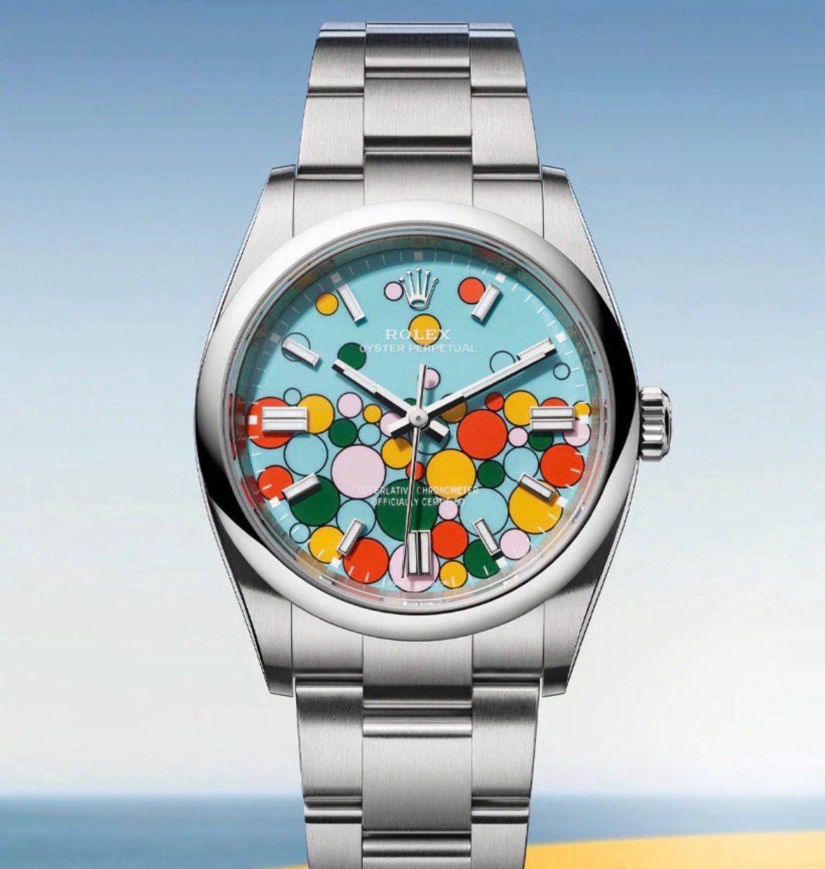 Rolex Uhren: Rolex Oyster Perpetual 41mm Celebration 124300 wie neu – Neu (gemäss Beschreibung) aus Wiesendangen von Veritas_Solutions