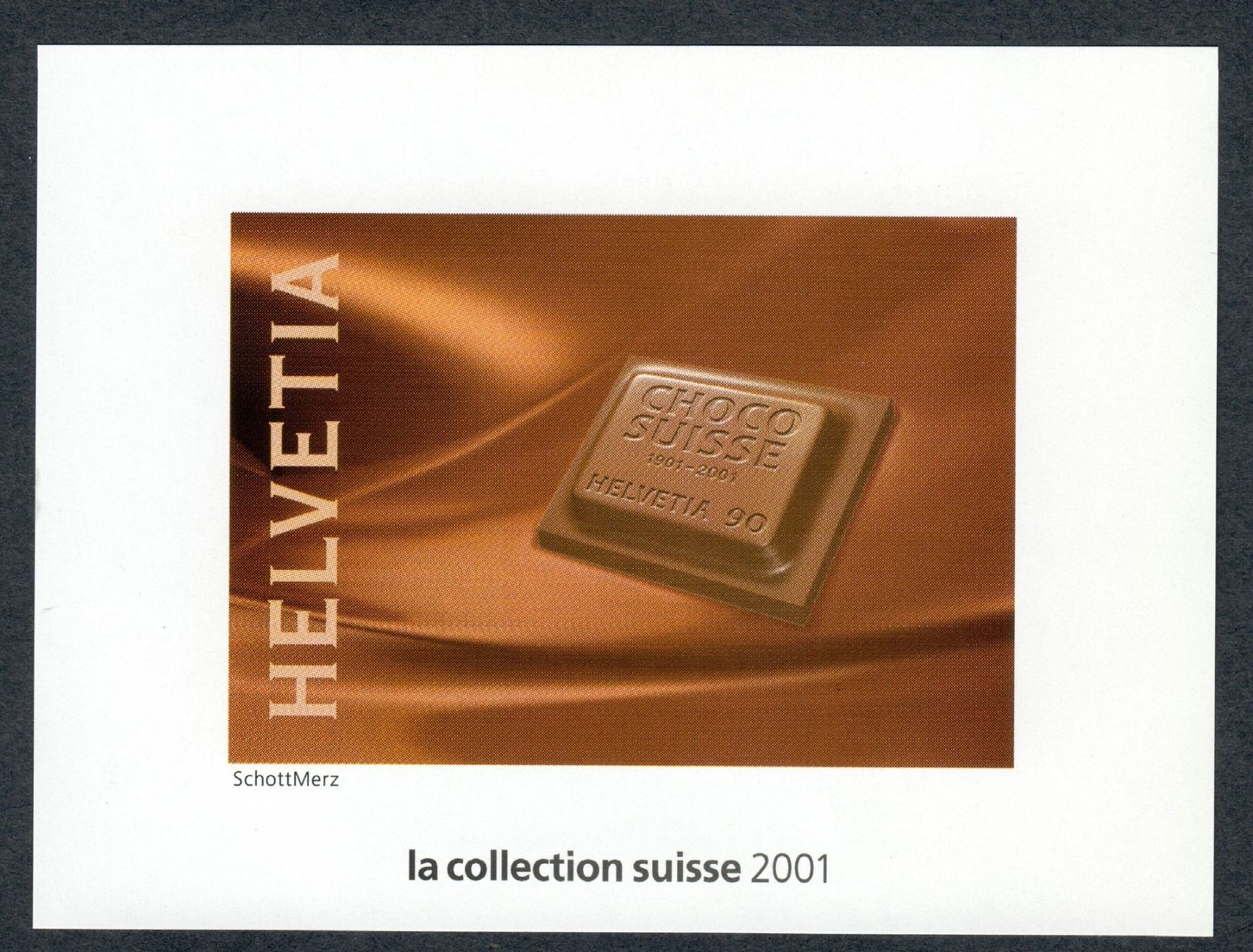 Alle Briefmarken: la collection suisse 2001 - Vignette CHOCO SUISSE – Neu (gemäss Beschreibung) aus Küttigen von Jupiterfred