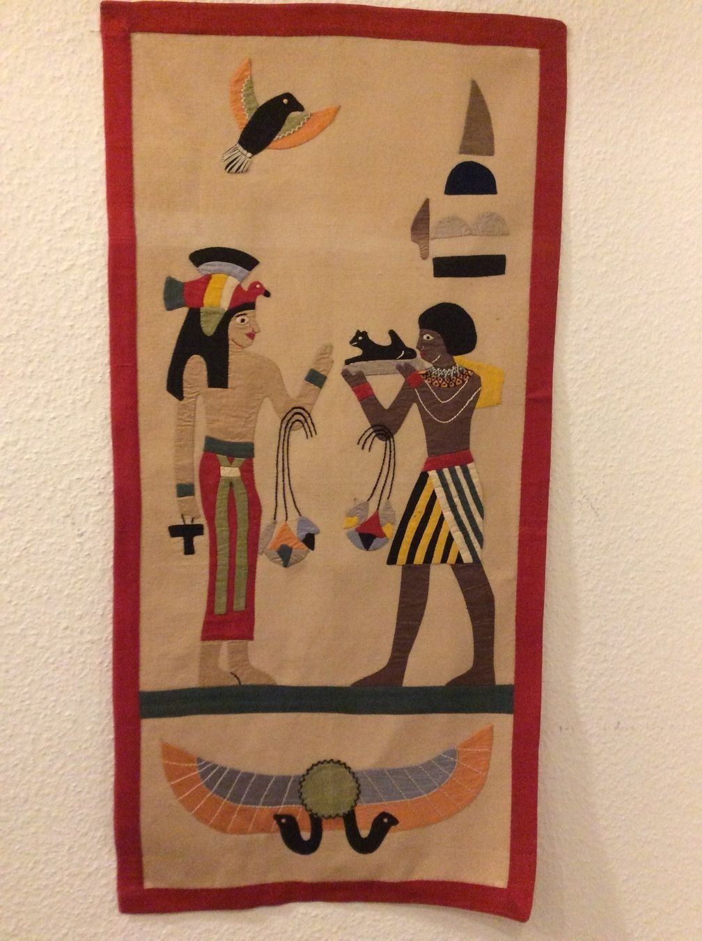 Dipinti: Appliqué de Tissus - Egypte – Usato da Genève venduto da edelweiss1900 1