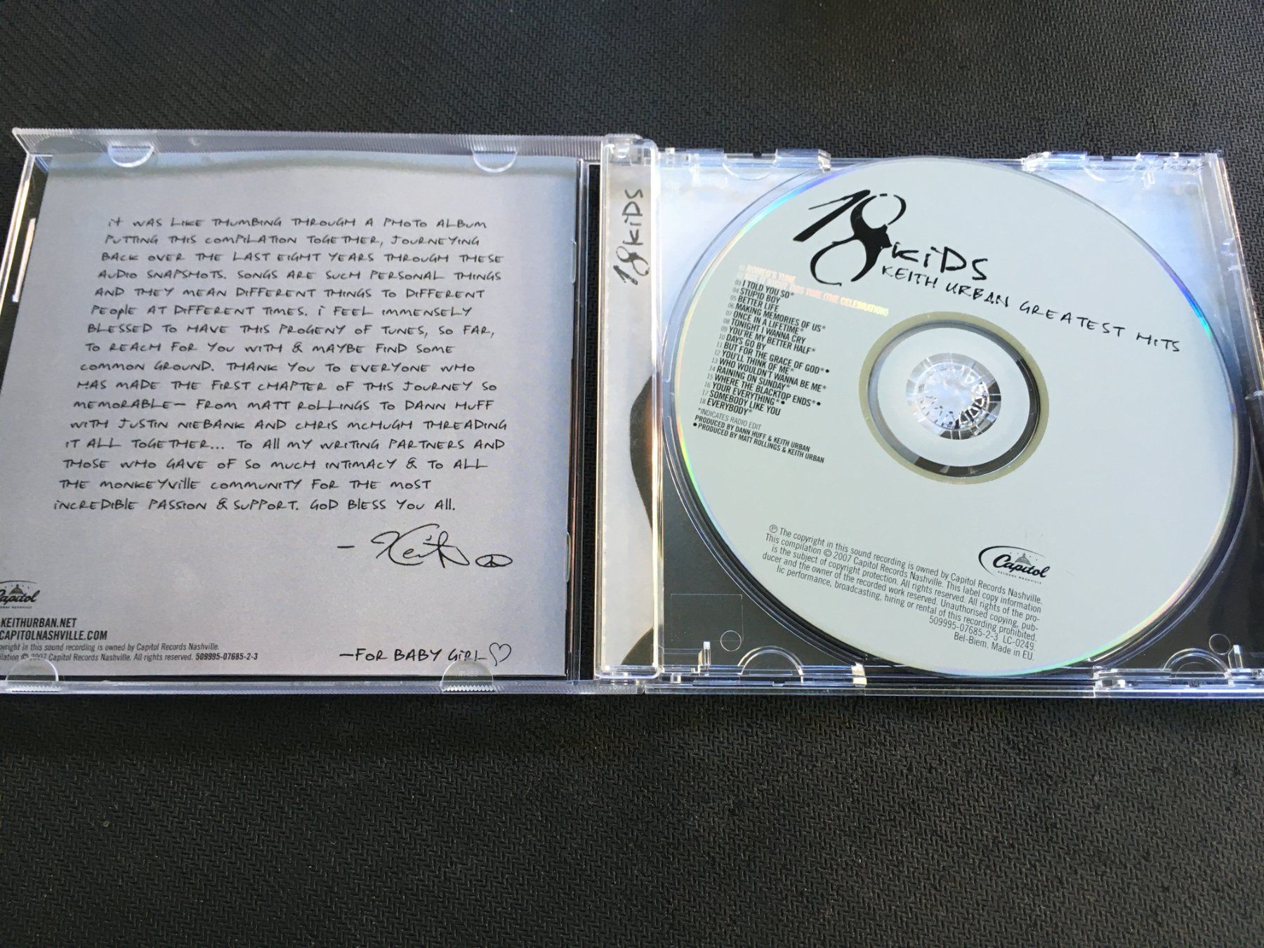 CD: Keith Urban - Greatest Hits -CD- – Usato da St.Gallen venduto da MedienJoe 1